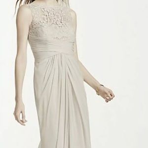 Deals for Sleeveless Long Mesh Dress 